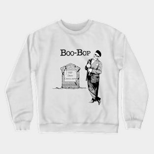 Funny Jazz Halloween T-Shirt, Dizzy Ghoul-espie Boo-Bop Jazz Musician Gift Tee, Bebop Trumpet Player Trick or Treat Music Novelty TShirt Crewneck Sweatshirt